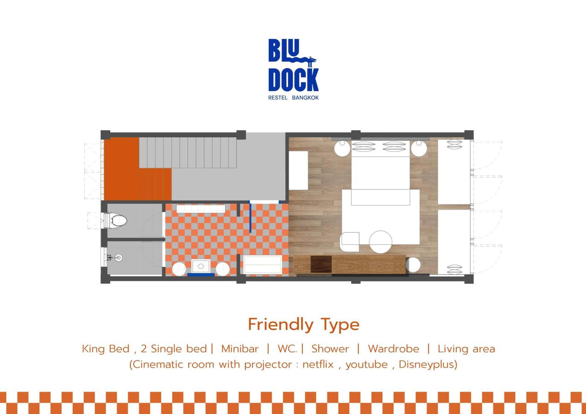 Blu Dock Restel Bangkok Exterior photo